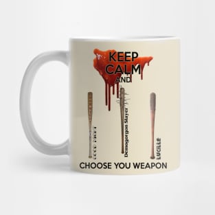 Choose your weapon Mug